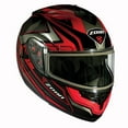 thumbnail image 1 of Zoan Optimus Modular Snow Helmet Eclipse Graphics Red MED  238-305, 1 of 1