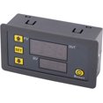 thumbnail image 2 of HUGFEGWE Large Screen Timer Relay Module with Independent Store OP CL LOP Parameters, Normally Open Time Delay Switch Timers (DC12V) U2537-7192, 2 of 9