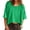 Green, variant on Oversized T-Shirts Womens Cropped Casual Short Sleeve Loose Fit Tee Tops