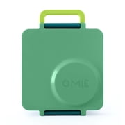 OmieBox Bento Box for Kids - Insulated Bento Lunch Box with Leak Proof Thermos Food Jar - 3 Compartments, Two Temperature Zones - (Meadow)