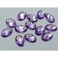 thumbnail image 5 of U8MO 100 Dark Purple Flatback Acrylic Rhinestone Oval Gems 13X18mm No Hole, 5 of 8