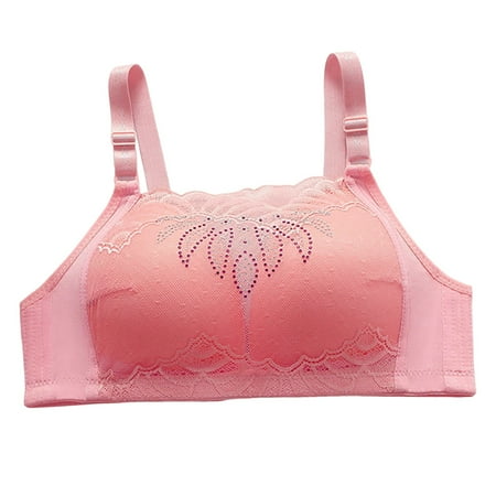 

Women s Bras Women s Comfortable Large Size Thin Style Anti Sagging Beautiful Back No Steel Ring Bra Lingerie For Women
