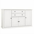 thumbnail image 6 of Juiluna 58" Sideboard Buffet Cabinet with Storage with 4 Doors & 2 Drawers, Farmhouse Wood Cupboard Kitchen Pantry Storage Cabinet Coffee Bar Station for Kitchen, Living Room, Dining Room, 6 of 9