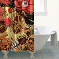 thumbnail image 5 of Gothic Shower Curtain - Dark Celestial Moon & Star Print, Mystical Cosmic Theme Bath Decor, Waterproof Polyester, 36"Wx72"L, Goth Aesthetic Gift, 5 of 5