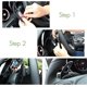 thumbnail image 5 of Paddle Shift Extensions Compatible with Benz for C-Class W205 S205 2015 2016 2017 Car Steering Wheel Paddle Shift Extension Car Styling Quick Shift Al, 5 of 5