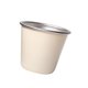 thumbnail image 5 of Taza de acero inoxidable, taza de camping, taza de té apilable, vaso de pinta, vasos de metal para el hogar, camping, barbacoa, todos los días Pequeño Lechoso, 5 of 7
