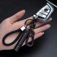 thumbnail image 3 of CNKOO Car Keychain Pendant Number Plate Automobile Keyring Leather Anti-fingerprint Polishing Pressing Vehicle Key Holder Gift Type 3, 3 of 6