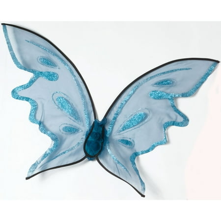 Hot Color Butterfly Wings - Blue