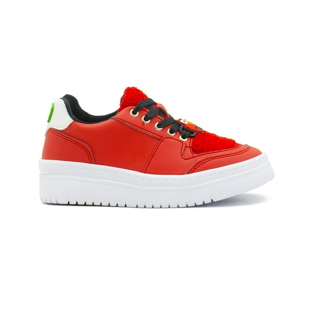 Tenis Karsten Para Niño Personajes Plaza Sésamo Ligero 22-24 rojo 22.5