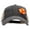 Black Khaki, variant on Candy Corn Embroidered Patched Pigment Dyed Mesh Cap - Brown Khaki OSFM