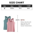 thumbnail image 2 of Camisole for Women, Cotton, Soft Comfy Tank Tops Cami Undershirt, for Women Girls Gift - Green+pink, 2 of 5