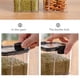 thumbnail image 5 of Contenedor De Almacenamiento De Alimentos Refrigerador De Cocina De Plástico Caja De Fideos Almacenamiento Multigrano Latas Selladas Transparentes Eigraketly HA027153-02, 5 of 7