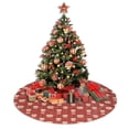 thumbnail image 5 of Christmas Tree Skirt 48" Snow Cake Gift Christmas (11) Xmas Tree Skirts Mat for New Year Holiday Christmas Party Decorations, 5 of 5