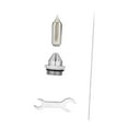 thumbnail image 2 of yuksok Trousse de Buse d'Aérographe Finition Fine pour Accessoires de Pulvérisateur d'Aérographe 0,2 mm, 2 of 9