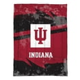 thumbnail image 2 of Indiana Hoosiers Slanted Stripe 4-Piece Twin Bed Set, 2 of 3