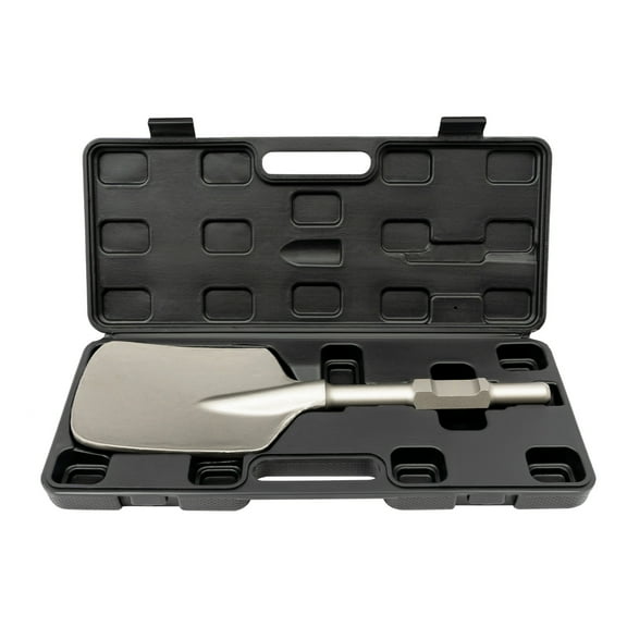 ToppiJoy Jack Hammer Shovel, 17.3”x5.3” Heavy-Duty Chromium Steel Spade for Excavation and Soil Removal