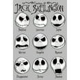thumbnail image 2 of Men's The Nightmare Before Christmas Emotional Jack  Graphic Tee Athletic Heather X Large, 2 of 5