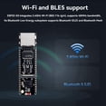 thumbnail image 5 of Placa de Desarrollo Ethernet ESP32-S3 con Cámara OV2640 Compatible con Bluetooth POE, Interfaz de Carga de Placa de Doble Núcleo Tipo C, 5 of 5