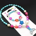 thumbnail image 4 of Conjunto de Joyería Bling Bling para Niñas Pulsera y Collar con Colgante en Forma de Concha y Estrella, 4 of 4