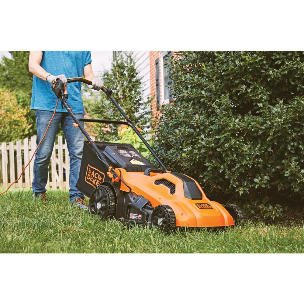 BLACK+DECKER Electric Lawn Mower, 13-Amp, Corded (BEMW213)