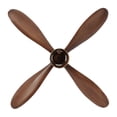 thumbnail image 6 of DecMode Brown Metal 4 Blade Airplane Propeller Wall Decor with Aviation Detailing, 6 of 7