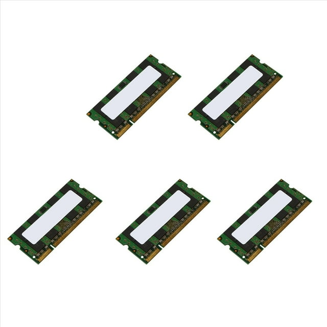 5X Memoria RAM DDR2 de 2GB 667Mhz PC2 5300 Laptop Ram Memoria 1.8V 200PIN SODIMM para AMD