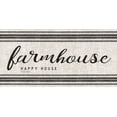 thumbnail image 2 of Jacobs, Cindy 24x14 Gold Ornate Wood Framed with Double Matting Museum Art Print Titled - Farmhouse Happy House, 2 of 4