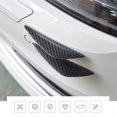 thumbnail image 2 of 6pcs Carbon Fiber Car Front Bumper Cana Diffuser Lip Splitter Accessories. -, 2 of 4