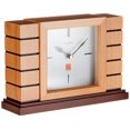 thumbnail image 1 of Reloj de Chimenea Bulova Usonian II en Madera Maciza de Aliso, 1 of 3
