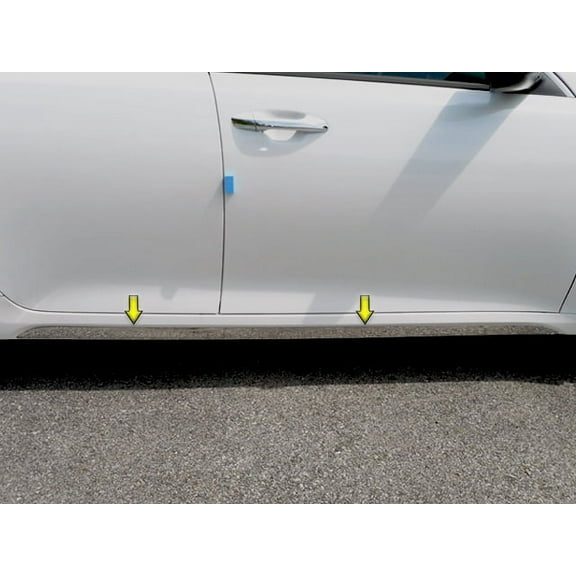 Stainless Steel Rocker Panel Trim 4Pc Fits 2016-2020 Kia Optima TH16805 QAA