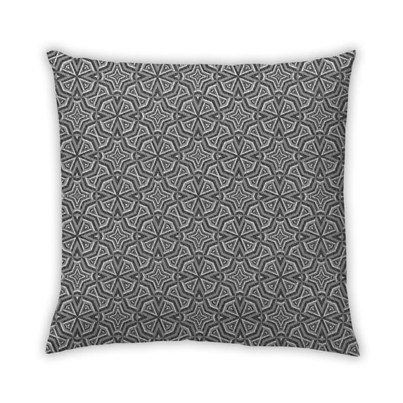 Ahgly Company Outdoor Square Contemporary Throw Pillow, 18 inch by 18 inch