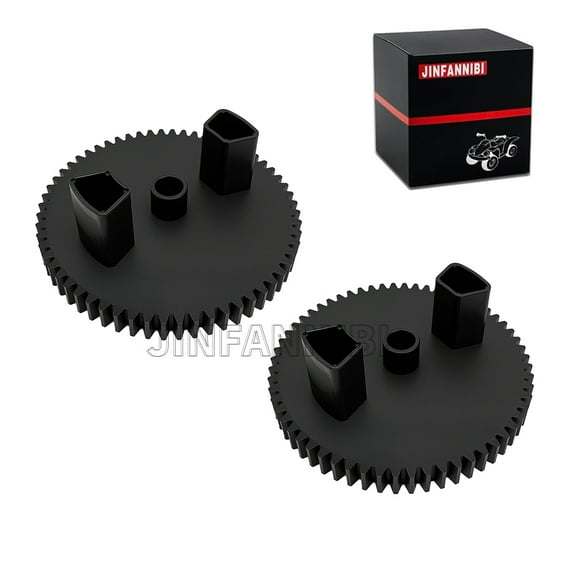2 Packs R-2280 42-In John D-eere Brinly-Hardy STS Lawn Sweeper 60-Tooth Gears