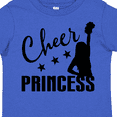 thumbnail image 4 of Inktastic Cheer Princess Cheerleading Girls Toddler T-Shirt, 4 of 5