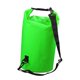 thumbnail image 4 of Bolsa seca impermeable de 10 l con correas de hombro ajustables, mochila seca flotante para esquí. verde, 4 of 8
