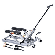 OTC Tools Black 1,500 lb, Motorcycle Lift with Removable Handle