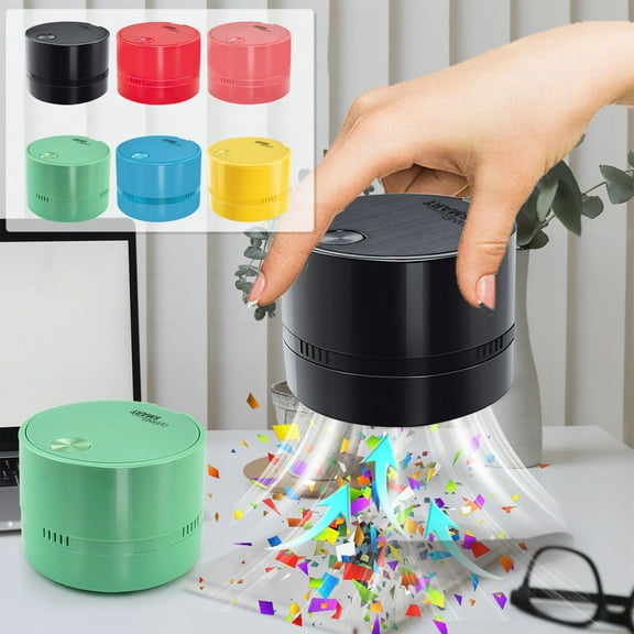 Father's Day Gifts Skegnu Desktop Vacuum Cleaner, Eraser, Primary School Cleaning Machine, Electric Pencil, Gray, Eraser, Children's Stationery on Clearance