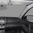 thumbnail image 3 of Dasbecan Right Passenger Side Gray Sun Visor With Mirror For TOYOTA RAV4 2006-2013 74310-42452-B2 7431042452B2, 3 of 7