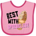 thumbnail image 3 of Inktastic Best with Sprinkles Ice Cream Twist Cone Boys or Girls Baby Bib, 3 of 4