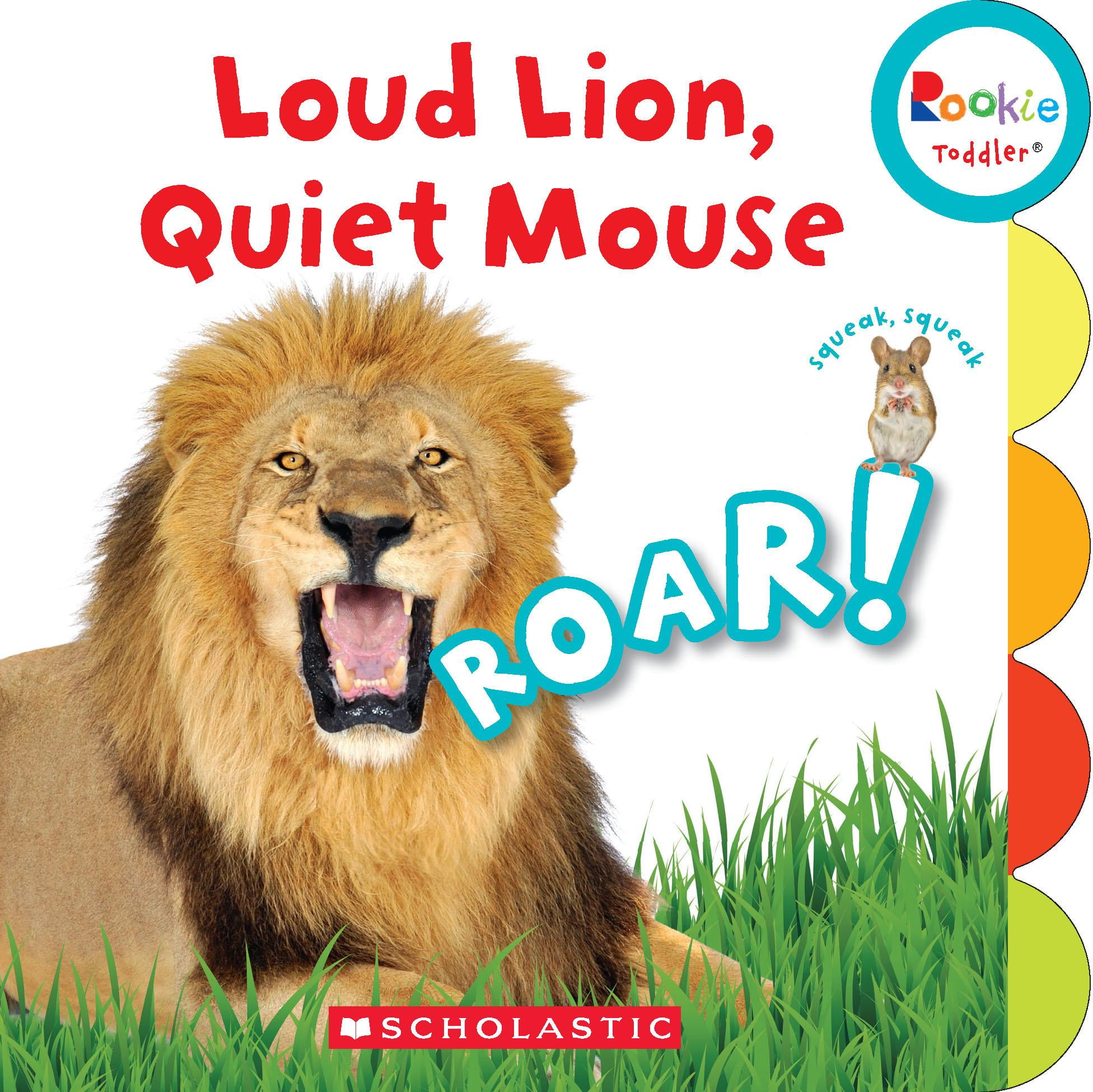 Loud Lion Quiet Mouse (Board Book)