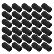 HONMEET 100Pcs Black Silicone Stylus Pen Tips Replacement with Easy Installation for Tablets and Smartphones