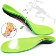 thumbnail image 1 of Flat Foot Orthopedic Insoles X/o Type Leg Correction Flat Foot, 1 of 4