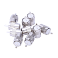 thumbnail image 2 of 100pcs Connector UHF Male PL259 Plug Solder RG8 RG213 LMR400 7D- Cable Silver, 2 of 9