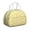 White-25, variant on French Country Lemon Lunch Bag - Provencal Floral & Fruit Pattern, Insulated Tote for Brunch Dates