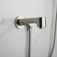 thumbnail image 5 of Lexora LSS13011BN 8 in. Luviah Round Rain Shower & Handheld Set, Brushed Nickel, 5 of 10