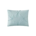 thumbnail image 3 of Grace Living Davonte Polyester Comforter Set - Pinch Pleated Pintuck, Solid Neutral Color, 3 of 9