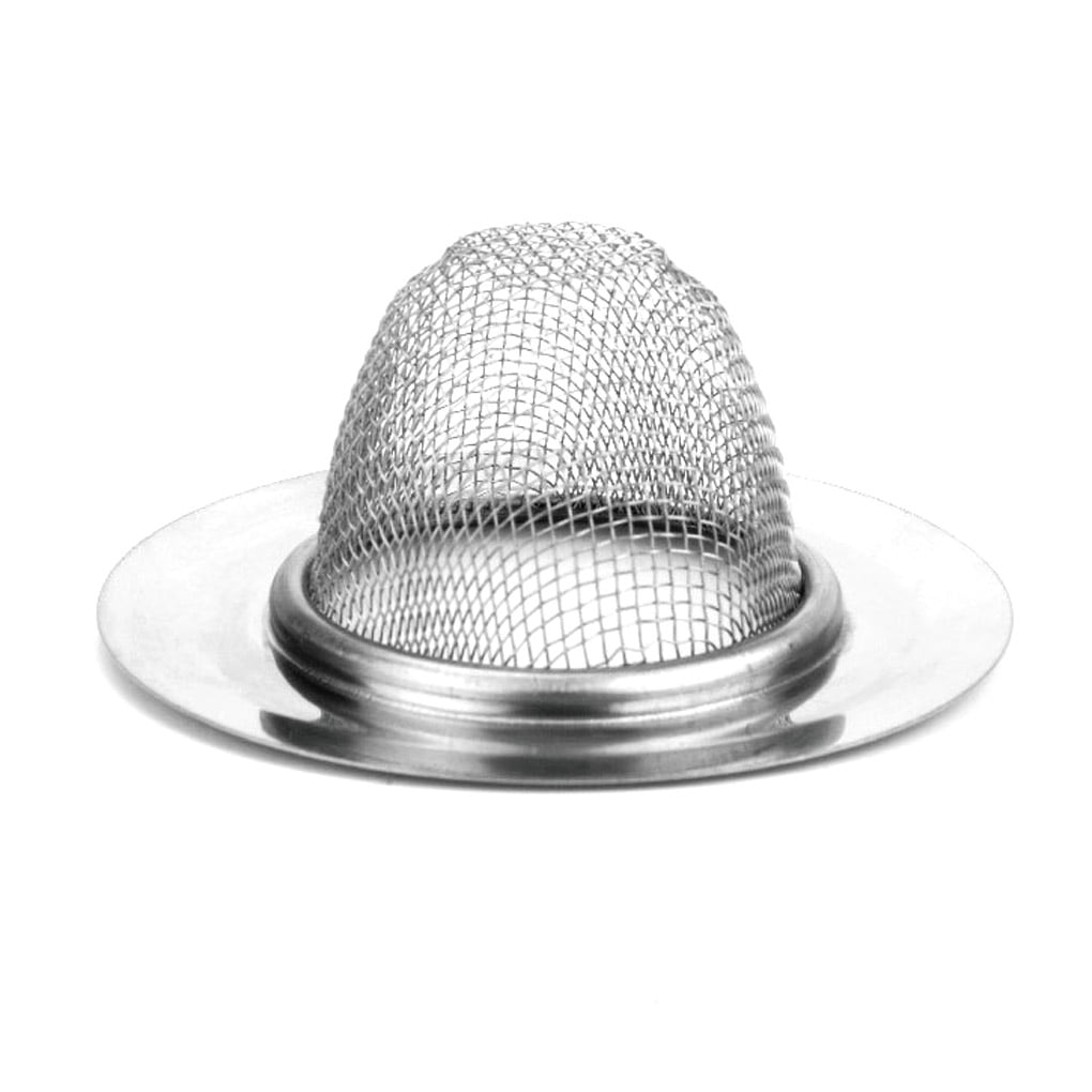 Standard Strainer Drain Protector from Clog Sink Strainer for Kitchen and Bathroom Hair Stopper for Bathtub 4 Pack Stainless Steel Sink Strainer Plug