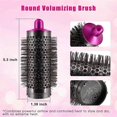 thumbnail image 2 of 2 Pcs Brosses Rondes de Volume pour Coiffeur Airwrap Cheveux Lâches Plats Accessoires Volumisants Outil A, 2 of 4