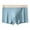 Blue, variant on LYEAA Mens Trunk Underwear Cotton Soft Breathable Boxers Solid Plus Comfortable Underpants Elastic Waistband Fashion Support Pouch Briefs No fly Green L