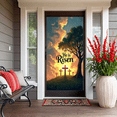 thumbnail image 7 of LUUFILx Christian Easter Banner Resurrection He is Risen Backdrop Religious Decoration Outdoor Indoor Worship Service Church Event Celebration Photography Props, 7 of 7