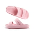 thumbnail image 2 of Gustave Anti-Slip Clouds Slippers for Women and Men, Double Strap Slides Sandals Thick Sole Open Toe Slippers for Shower Bathroom Indoor Outdoor, 2 of 8